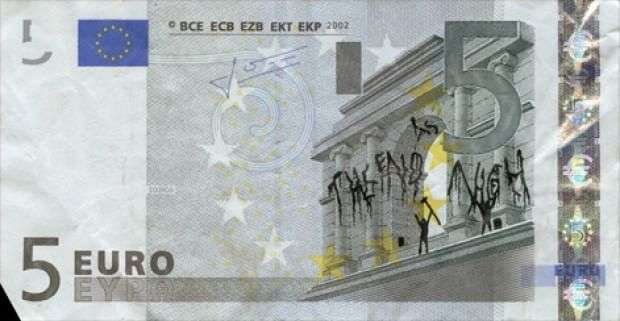 Banconote Euro Grecia