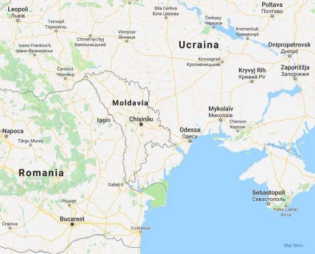 Dove si trova la Moldavia
