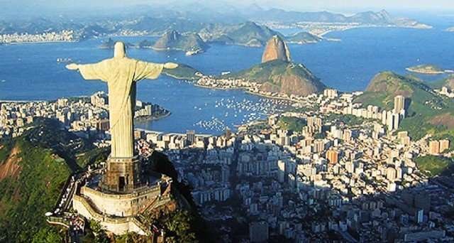 Brasile vista di Rio de Janeiro