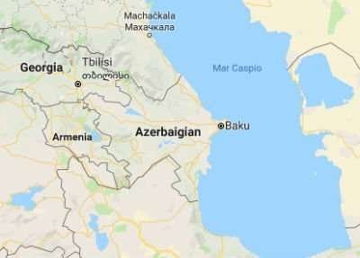 Mappa Azerbaigian