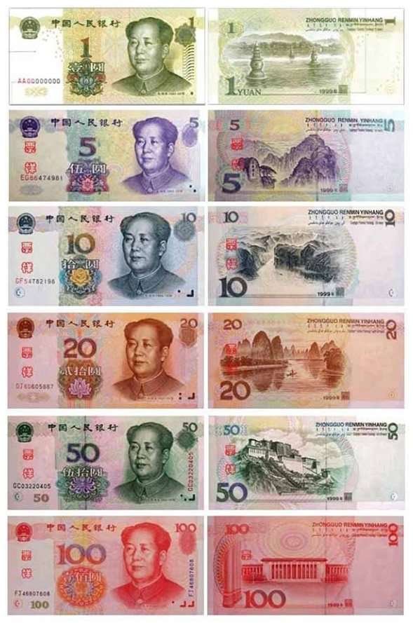 Renminbi-Cinese-Banconote